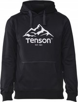 hoodie Mount Race polyester/elastaan zwart maat 3XL