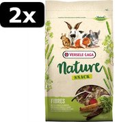 2x NATURE SNACK FIBRES 500GR