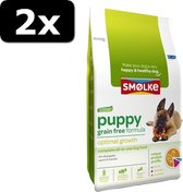 2x SMOLKE HOND PUP GRAANVRIJ 12KG