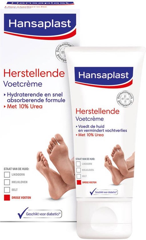 Druif Minst Aftrekken Hansaplast Herstellende Voetcrème - 100 ml | bol.com