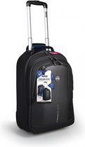 Port Designs Chicago EVO - Laptop Rugzak en Trolley - Koffer met Laptopvak tot 15.6 inch - Zwart
