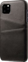 Peachy Duo Cardslot Wallet Portemonnee iPhone 11 Pro Max hoesje - Zwart Bescherming