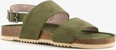 Blue Box dames bio sandalen - Groen - Maat 40