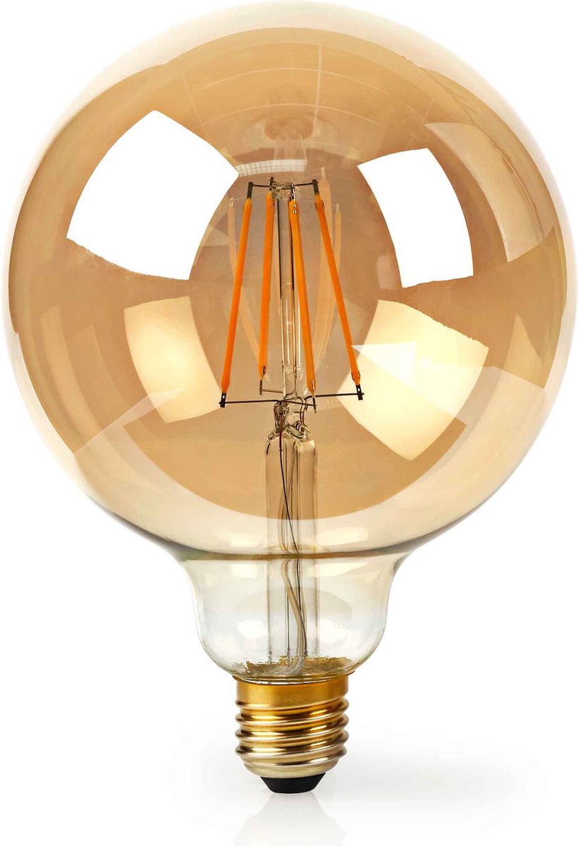 PTMD WiFi Smart LED Lamp - H17 x Ø12 cm - Goud