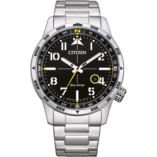 Citizen  BM7550-87E Horloge - Staal - Zilverkleurig - Ø 43 mm