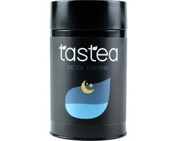 tastea Detox Evening - Kruiden- en vruchtenthee voor een gezonde levensstijl - Losse thee - 75 gram