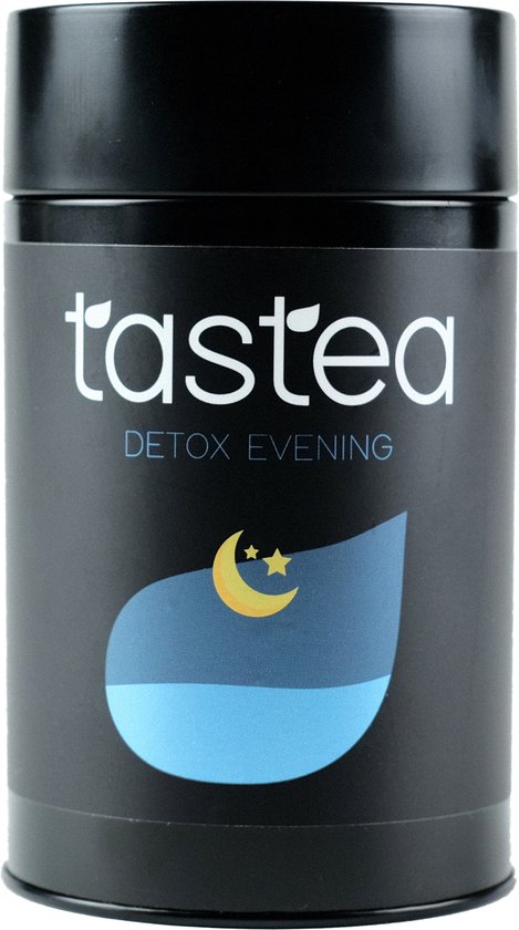 tastea Detox Evening - Kruiden- en vruchtenthee voor een gezonde levensstijl - Losse thee - 75 gram