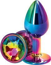 NS Novelties - Rear Assets Mulitcolor S - Anal Toys Buttplugs Meerkleurig