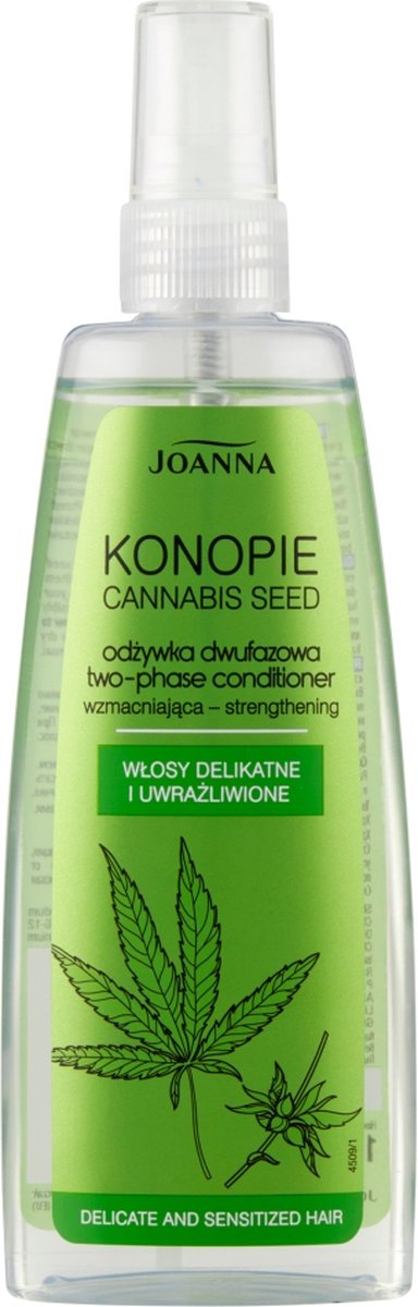 Joanna - Hemp Fortifying Conditioner Two-Phase Spray Into Fine And Sensitive Hair 150Ml