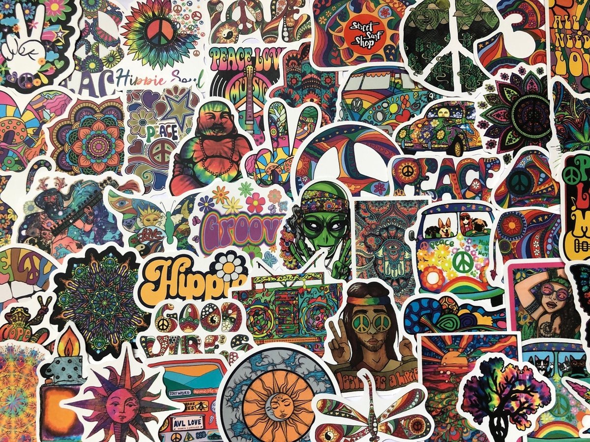 Stickerset Love & Peace