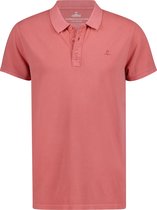NOMAD® Taupo Polo Heren | Nature Dye | XL | Roze | Polo Shirt Korte Mouw | Luchtig Katoen