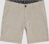 Short Lancaster Shorts Stitched Stripe Khaki