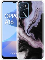 Oppo A16 / A16s Hoesje Liquid Marble - Designed by Cazy