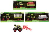 Farm Master tractor speelset medium 4 assorti