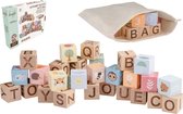 Joueco - The Wildies Family Alfabet blokken met zakje