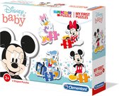Clementoni Puzzel 3-6-9-12 stukjes Mickey Mouse