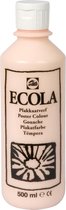 Plakkaatverf Ecola flacon van 500 ml, beige