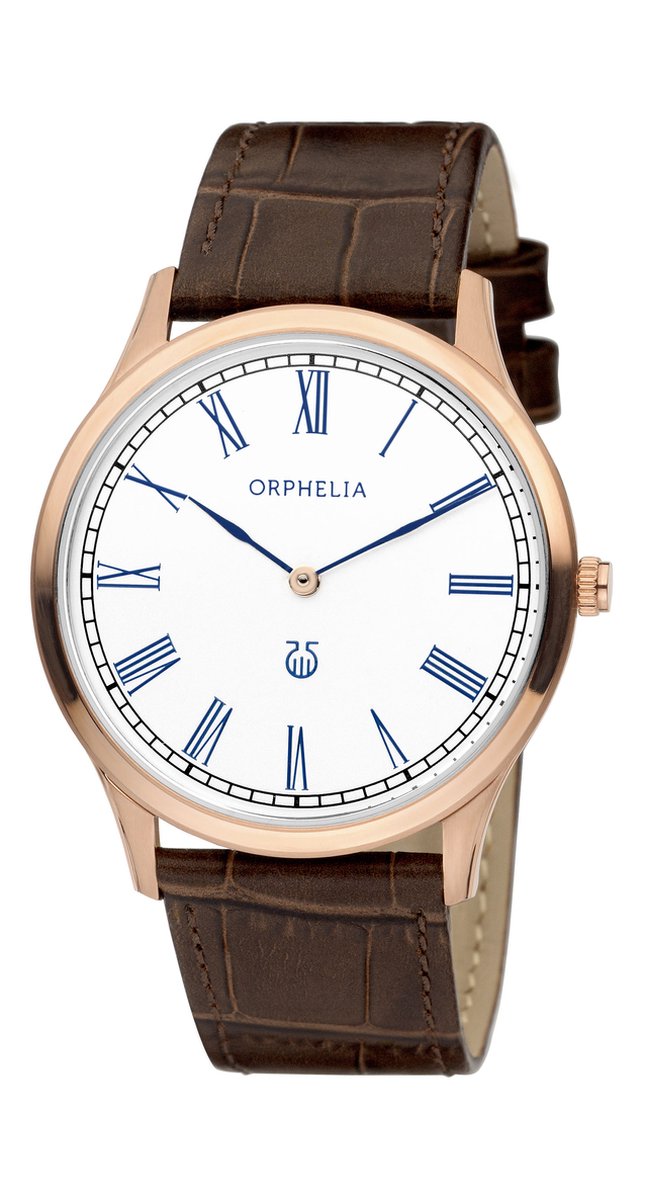 Orphelia Lavardin OR61600 Horloge - Leer - Bruin - Ø 42 mm