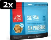 2x # ORIJEN FREEZE-DR TREATS FISH 92GR