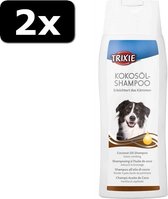 2x SHAMPOO HOND KOKOSOLIE 250ML