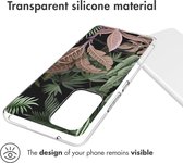 iMoshion Design voor de Samsung Galaxy A53 hoesje - Jungle - Groen / Roze