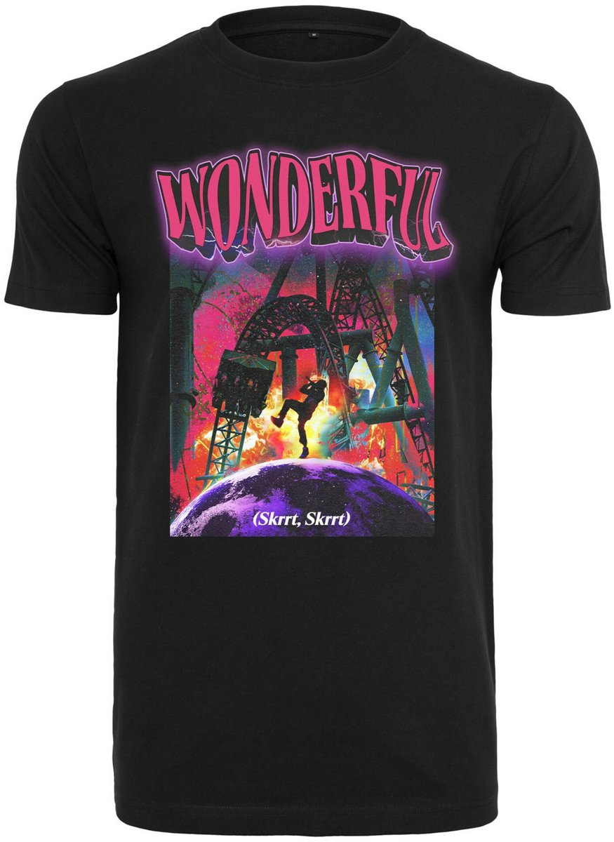 Mister Tee Wonderful Heren T-shirt M Zwart