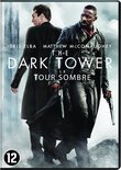 Idris Elba en Matthew McConaughey op de DVD-hoes van The Dark Tower, met wapens.