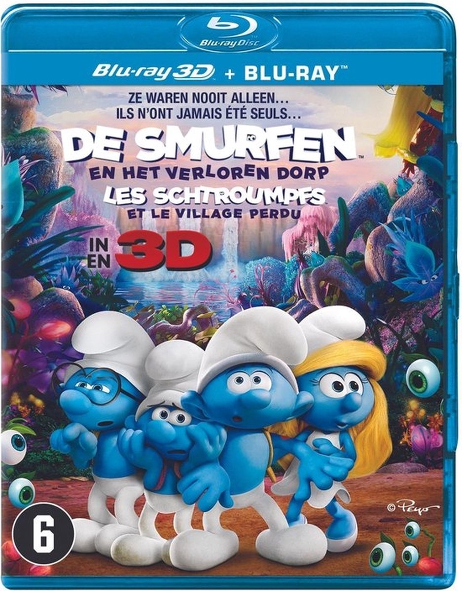 De Smurfen en het Verloren Dorp (3D Blu-ray) Dvds bol foto