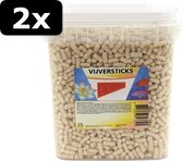 2x - EXCELLENT VIJVERSTICKS 2,5LTR