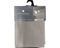 Atmosphera Tafelkleed - 300 x 150 cm - beige - Eettafel tafellakens - polyester