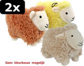 2x CURLY PET PLUCHE SCHAAP ASS