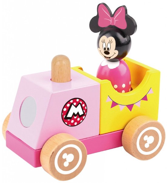 Disney Minnie Mouse Houten Speelgoed Trein TY614 van Disney — afbeelding 3