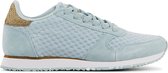 Woden Sneakers Dames - Lage sneakers / Damesschoenen - Canvas - Ydun Sue Mesh II - Pythonprint  -  Sky - Maat 41