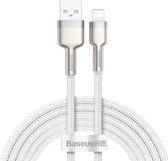 Baseus USB kabel Naar Apple Lightning 2 meter iPhone oplader kabel geschikt voor Apple iPhone 6,7,8,X,XS,XR,11,12,13,Mini,Pro Max - iPhone kabel - iPhone oplaadkabel - iPhone light