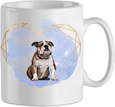 Mok Engelse bulldog 3.1| Hond| Hondenliefhebber | Cadeau| Cadeau voor hem| cadeau voor haar | Beker 31 CL