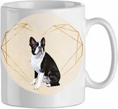 Mok Boston terrier 4.2| Hond| Hondenliefhebber | Cadeau| Cadeau voor hem| cadeau voor haar | Beker 31 CL