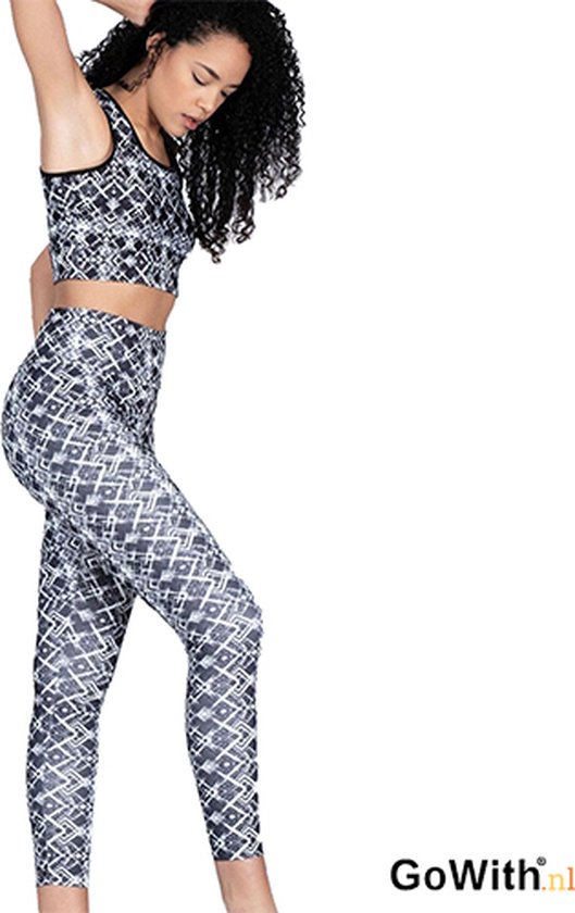 Dames Legging setje | leggen met patroon | hoog sluitend |elastische band  |sport | bol.com