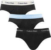 Calvin Klein 3P herenslips combi zwart 1UV - S