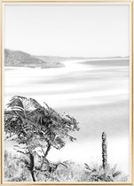 Poster Met Metaal Gouden Lijst - Whitsunday Eiland Poster