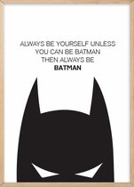 Poster Met Eiken Lijst - Batman Poster