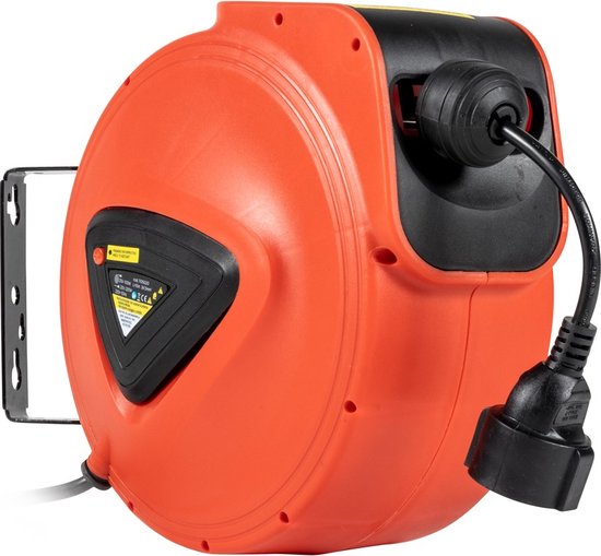 Holzmann Maschinen EKR10M_230V Kabeloproller 10 m Zwart kopen