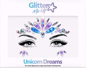 PaintGlow - Glitter Me Up Face Jewels - Festival glitter gezicht - Make up - Unicorn Dreams
