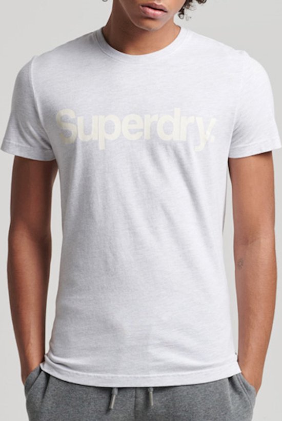 Superdry T-shirt Core Logo T-shirt en coton biologique pour homme