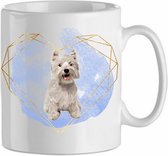 Mok West Highland Terrier 1.2| Hond| Hondenliefhebber | Cadeau| Cadeau voor hem| cadeau voor haar | Beker 31 CL