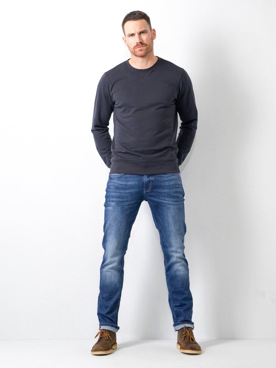 Petrol Industries - Heren Russel Regular Tapered Fit Jeans jeans - Blauw