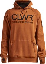 ColourWear Bowl Hood 2.0 M - Snowboard Hoodie - Unisex - Donker Oranje - Maat XL