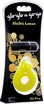 Glo-Glo a Go-Go Glo Ring - Electric Lemon - Cock Rings yellow