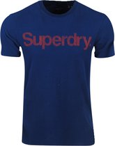 Superdry - Heren T-Shirt - Vintage Classic - Blauw