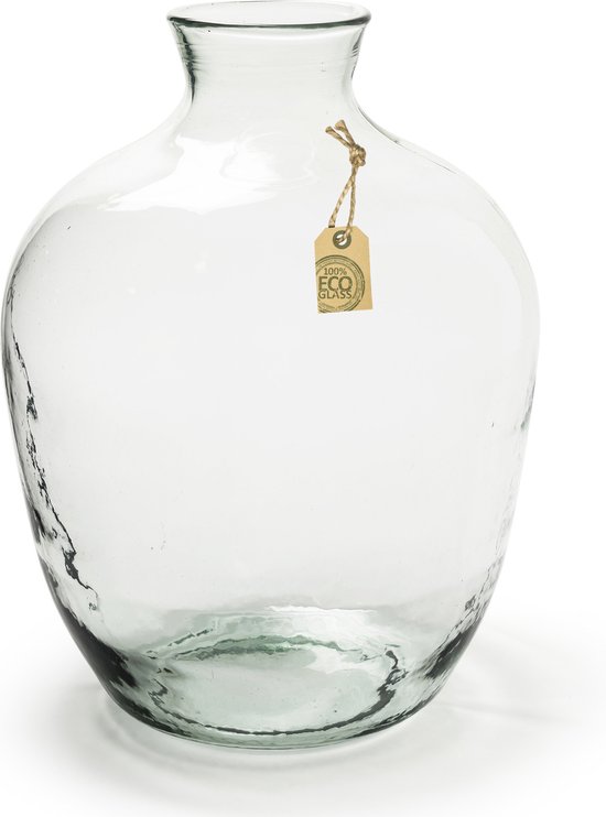magnum vaas/vazen van eco glas 35 x 46 cm - Gerecycled -... | bol.com