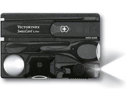 Victorinox Swiss Card Lite Multitool 13 Functies Zwart